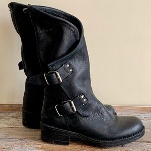 Coolway black leather “Alida” boots made in Spain size 36EU